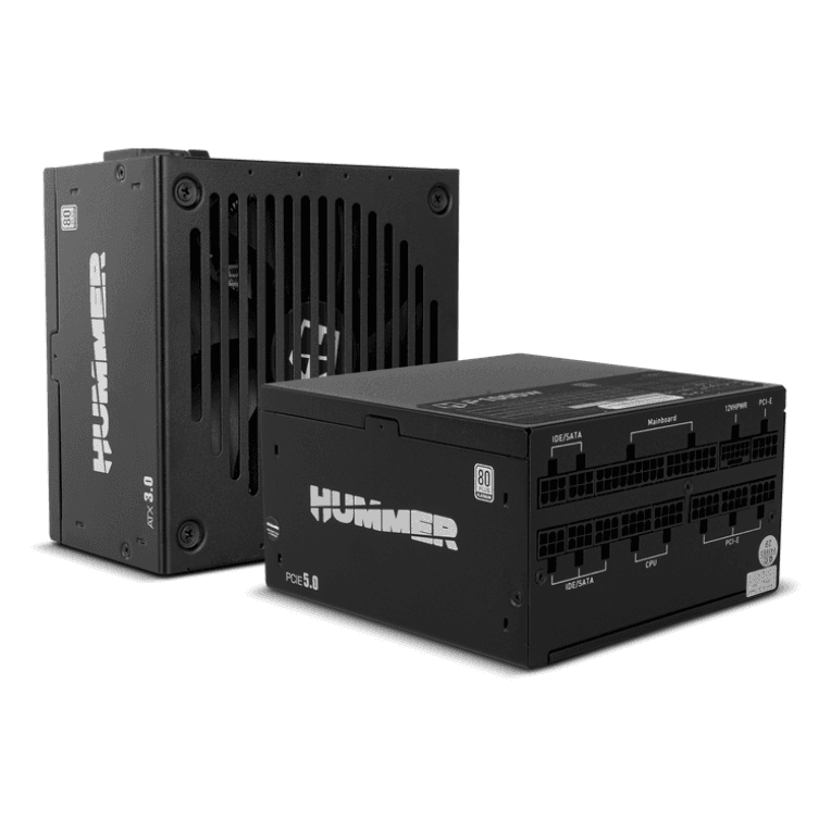 Fuente Nox Hummer P1000W 1000W PCIe 5.0 ATX 3.0 80+ Platinum Full Modular — imagen 1