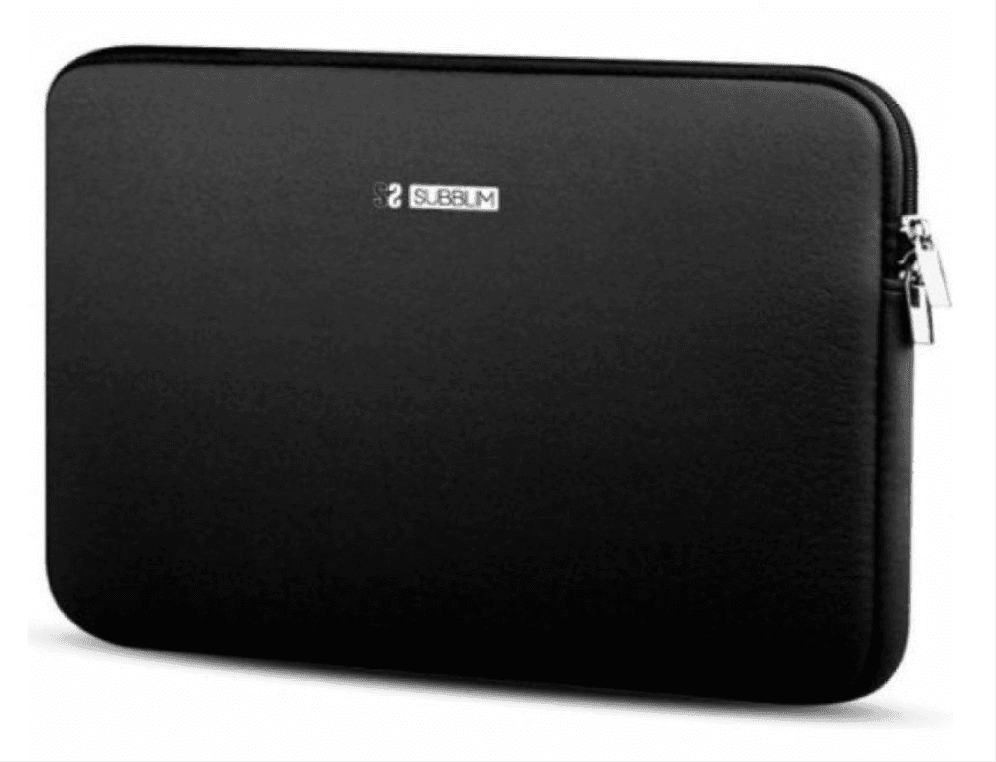 FUNDA PORTATIL SUBBLIM BUSINESS LAPTOP SLEEVE NEOPRENE 11" BLACK — imagen 1