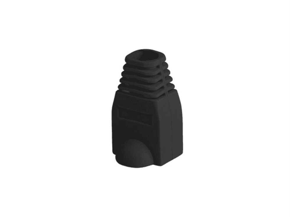 Funda Protectora Lanberg Conector RJ45 (Pack 100 Uds) Negro — imagen 1