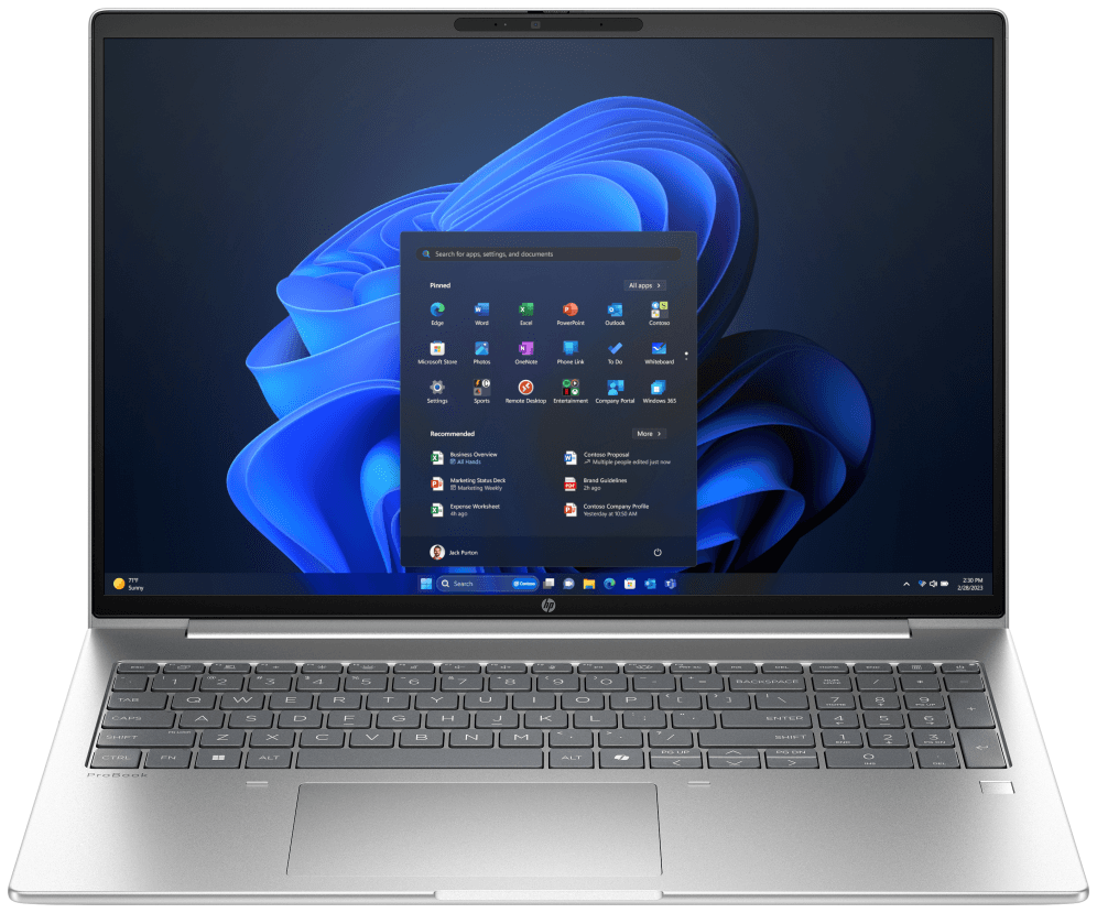 HP ProBook 4 G1iR Wolf Pro Security Edition Intel Core 5 120U Portátil 40,6 cm (16") WUXGA 16 GB DDR5-SDRAM 512 GB SSD Wi-Fi 6E (802.11ax) Windows 11 Pro Plata — imagen 1