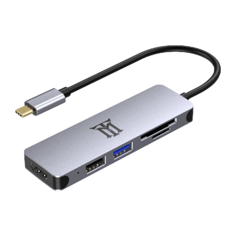 HUB MAILLON PREMIUM TIPO C 3.1 TO HDMI 4K ALUMINIO 5.1 — imagen 1