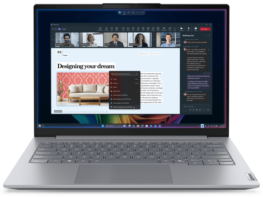 Lenovo ThinkBook 14 G9 IPL Copilot+ PC Intel Core Ultra 5 325 Portátil 35,6 cm (14") WUXGA 16 GB DDR5-SDRAM 512 GB SSD Wi-Fi 7 (802.11be) Windows 11 Pro Español Gris — imagen 1