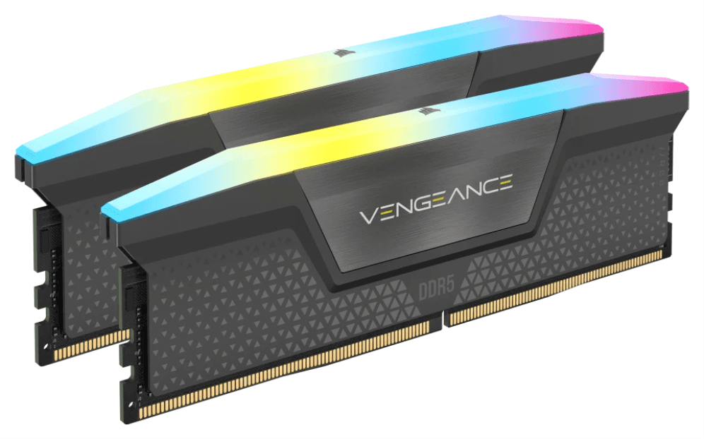 Memoria Corsair DIMM DDR5 16GB 6000Mhz Vengance RGB CMH16GX5M2E6000Z36 — imagen 1