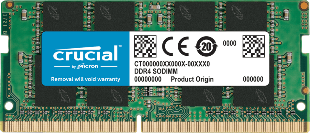 Memoria Crucial SODIMM DDR4 8GB 3200MHz CT8G4SFRA32A — imagen 1
