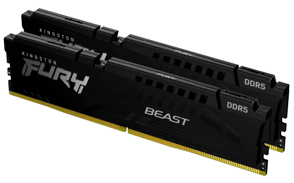 Memoria Kingston Fury Beast DIMM DDR5 16GB 5600MHz KF556C36BBEK2-16 — imagen 1