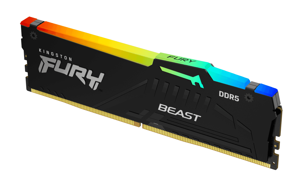 Memoria Kingston Fury Beast RGB DIMM DDR5 32GB 6000MHz KF560C40BBA-32 — imagen 1