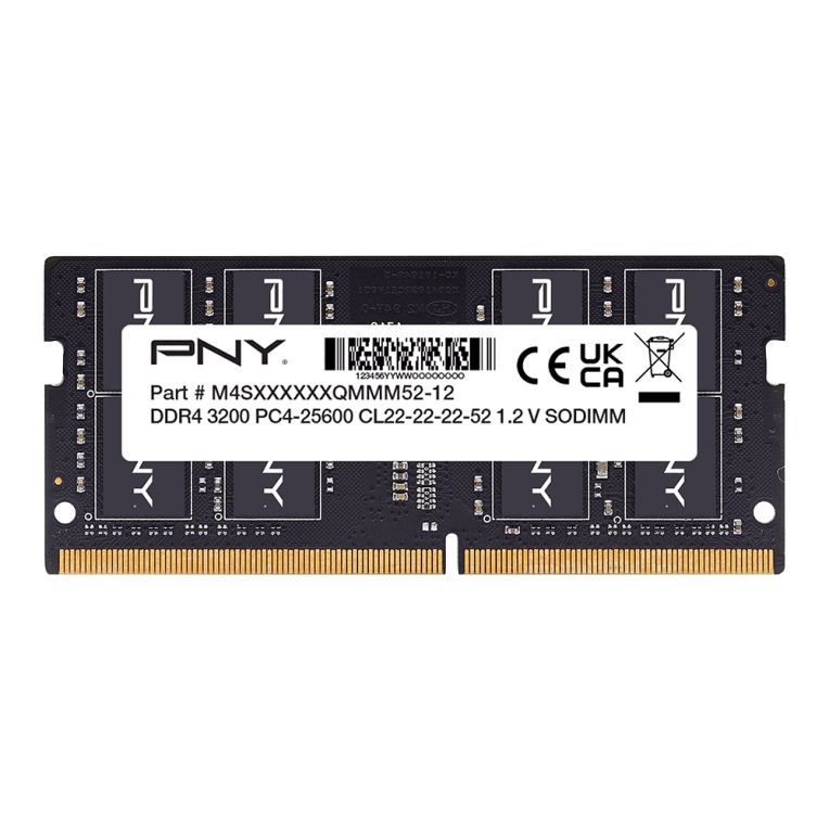 Memoria Pny SODIMM DDR4 16GB 3200MHz MN16GSD43200-TB — imagen 1