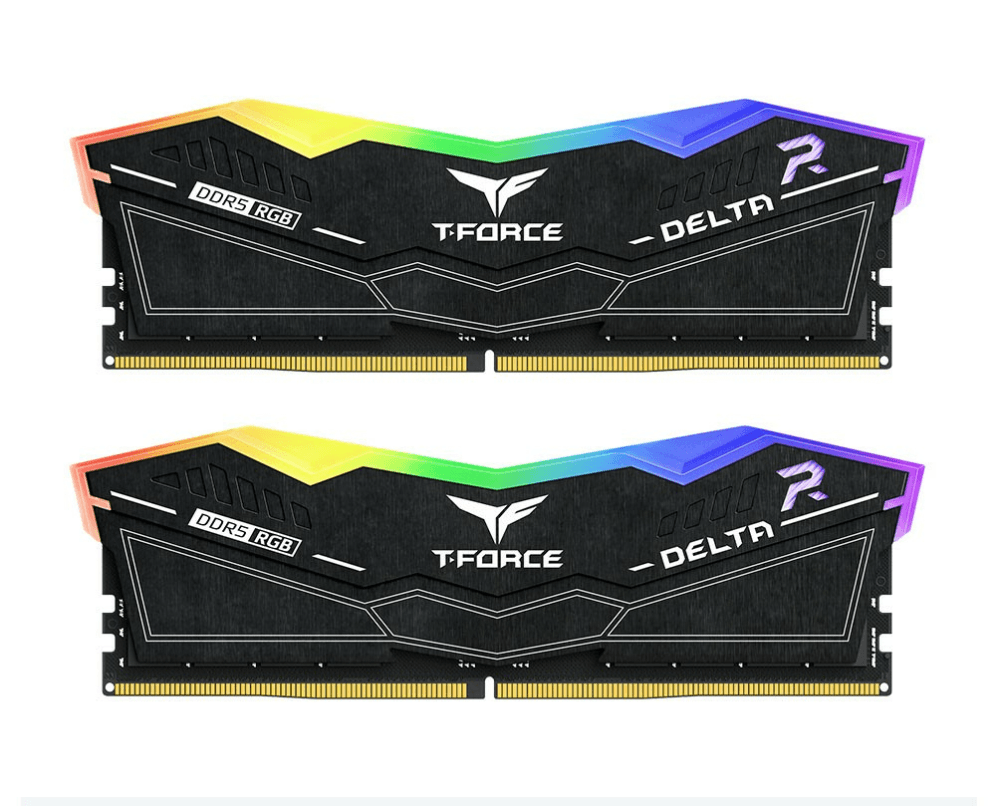 Memoria Teamgroup T-Force Delta RGB DIMM DDR5 32GB 6400MHz FF3D532G6400HC32ADC01 — imagen 1