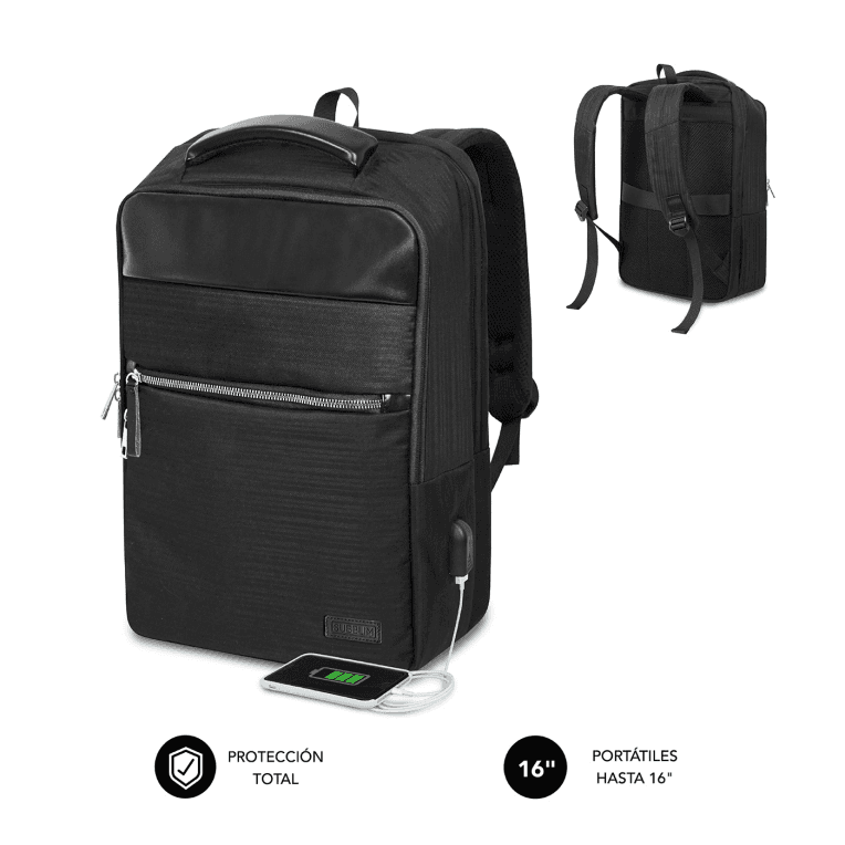 Mochila para portátil Subblim Business V2 AP 16" Black — imagen 1