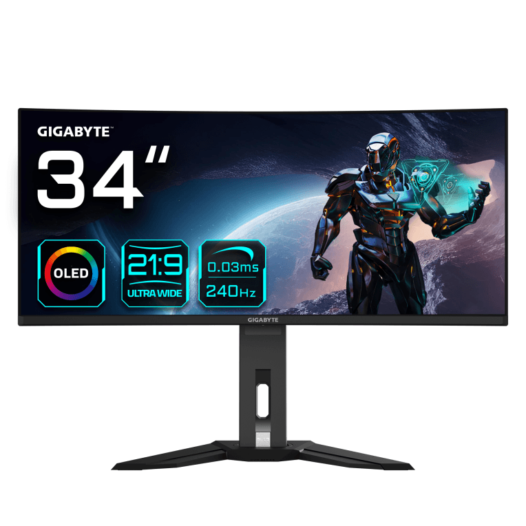 Monitor Gaming Gigabyte Mo34Wqc2 34" 3440X1440 Va 2K — imagen 1