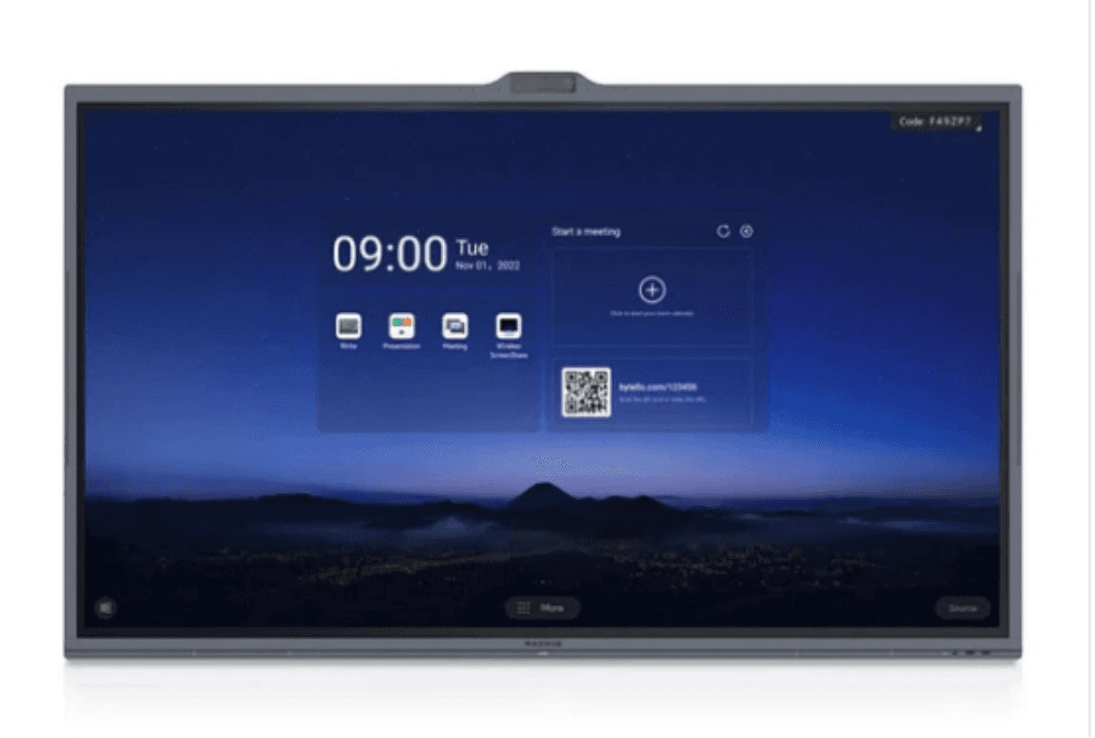 MONITOR INTERACTIVO WIN MAXHUB VIEWPRO 65" IR 48+8MP DUAL CAM MICRO 2*10 SPEAKER