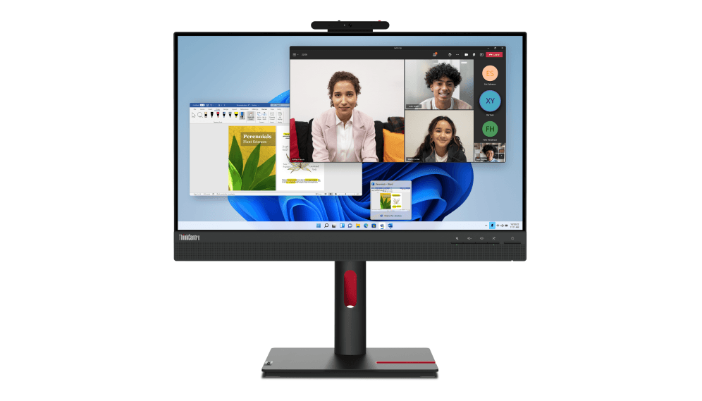 Monitor Lenovo Thinkcentre Tio 24 Gen5 23.8" Fhd Negro — imagen 1
