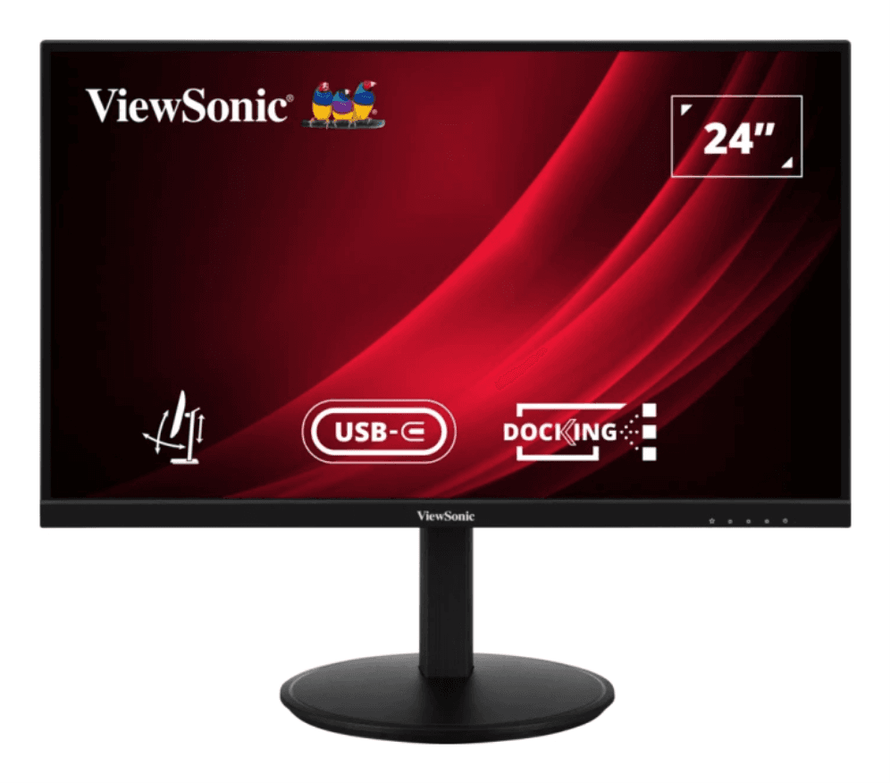 Monitor Viewsonic 24" VG2409-U Fhd Ips 2 X Hdmi Dp In Out Usb C Rj45 Ergo — imagen 1