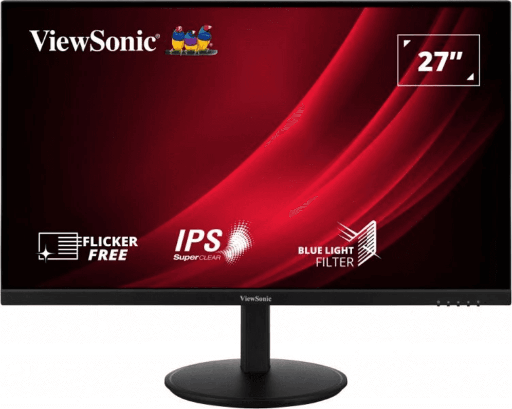 Monitor Viewsonic 27" Vg2709-2K-Mhd-2 2K Ips 75Hz Hdmi Dp Multi Ergonomic — imagen 1