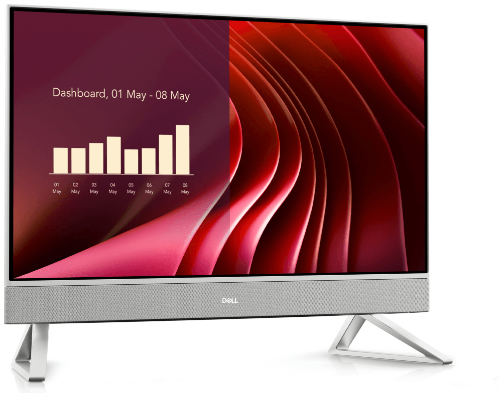 PC AIO DELL EC24250 CORE 5-120U 16GB 512GB 23.8"FHD W11P BLANCO 1 — imagen 1