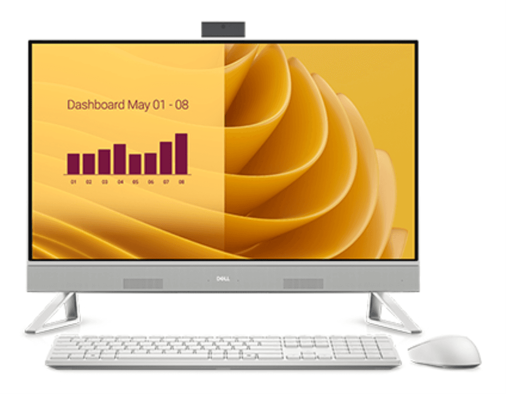 PC AIO DELL EC27250 CORE 5-120U 16GB 512GB 27"FHD W11P BLANCO 1 — imagen 1