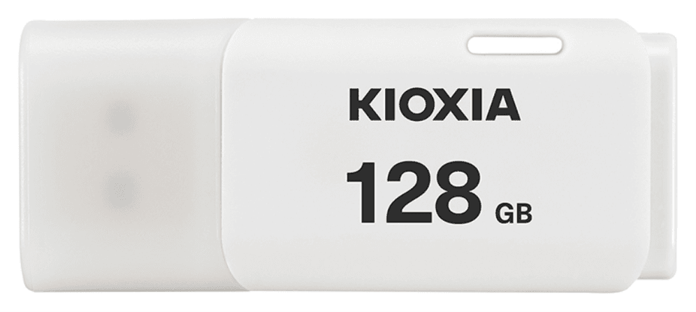 Pendrive USB 2.0 Kioxia 128GB U202 Blanco LU202W128GG4 — imagen 1