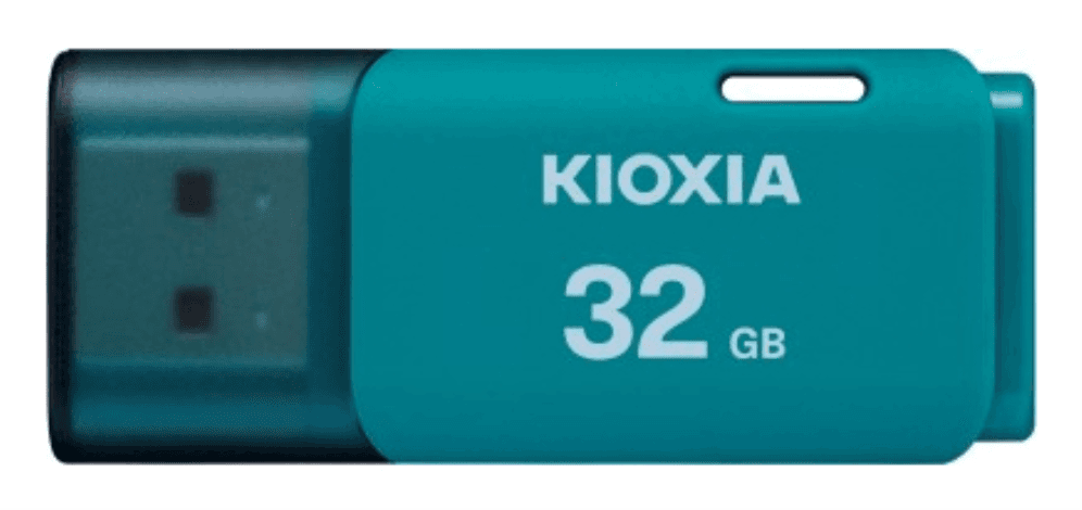 Pendrive USB 2.0 Kioxia 32GB U202 Aqua LU202L032GG4 — imagen 1