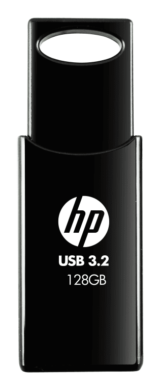 Pendrive USB 3.2 Hp 128GB 712W Negro HPFD712B-A-128 — imagen 1