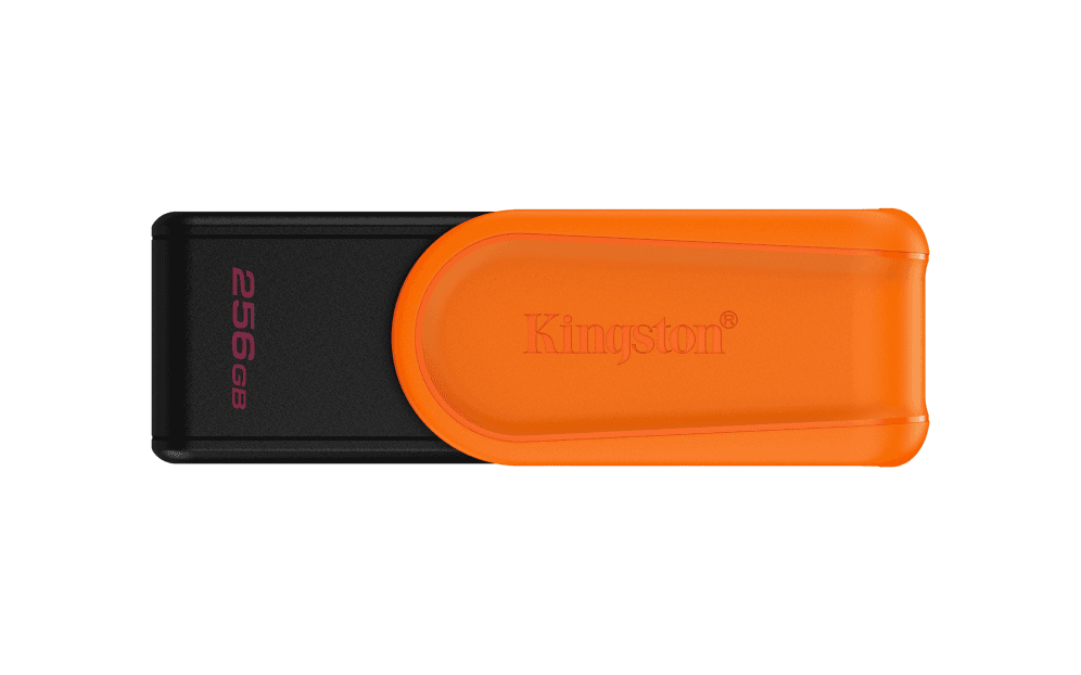 Pendrive USB 3.2 Kingston 256GB DTXS Black Orange DTXS/256GB — imagen 1