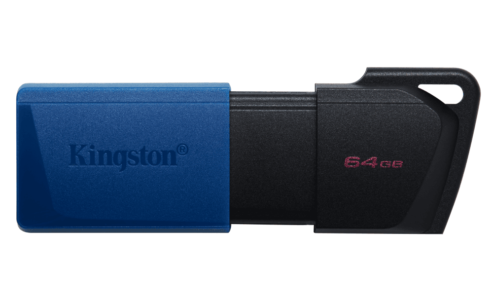 Pendrive USB 3.2 Kingston 64GB Datatraveler Exodia M Negro — imagen 1