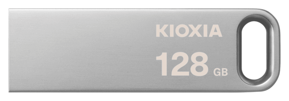 Pendrive USB 3.2 Kioxia 128GB U366 Metal LU366S128GG4 — imagen 1