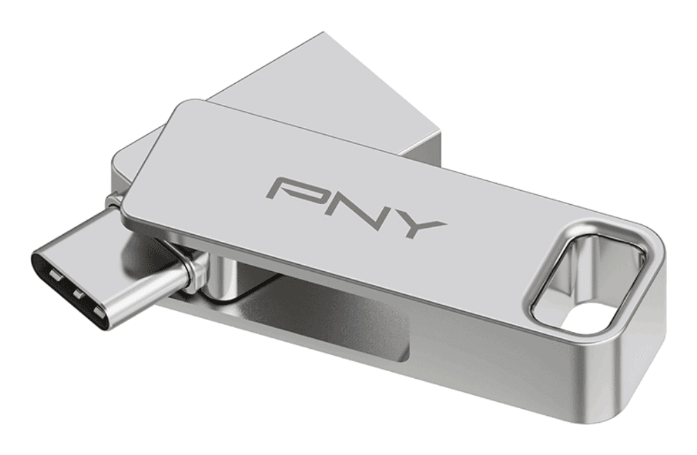 Pendrive USB 3.2 Pny 128GB Duo Link Type-C Dual P-FDI128DULINKTYC-GE — imagen 1