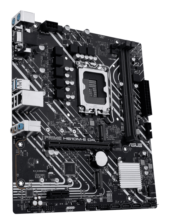 Placa Base Asus H610M-E D4 CSM LGA1700 Micro-ATX 2xDDR4 — imagen 1