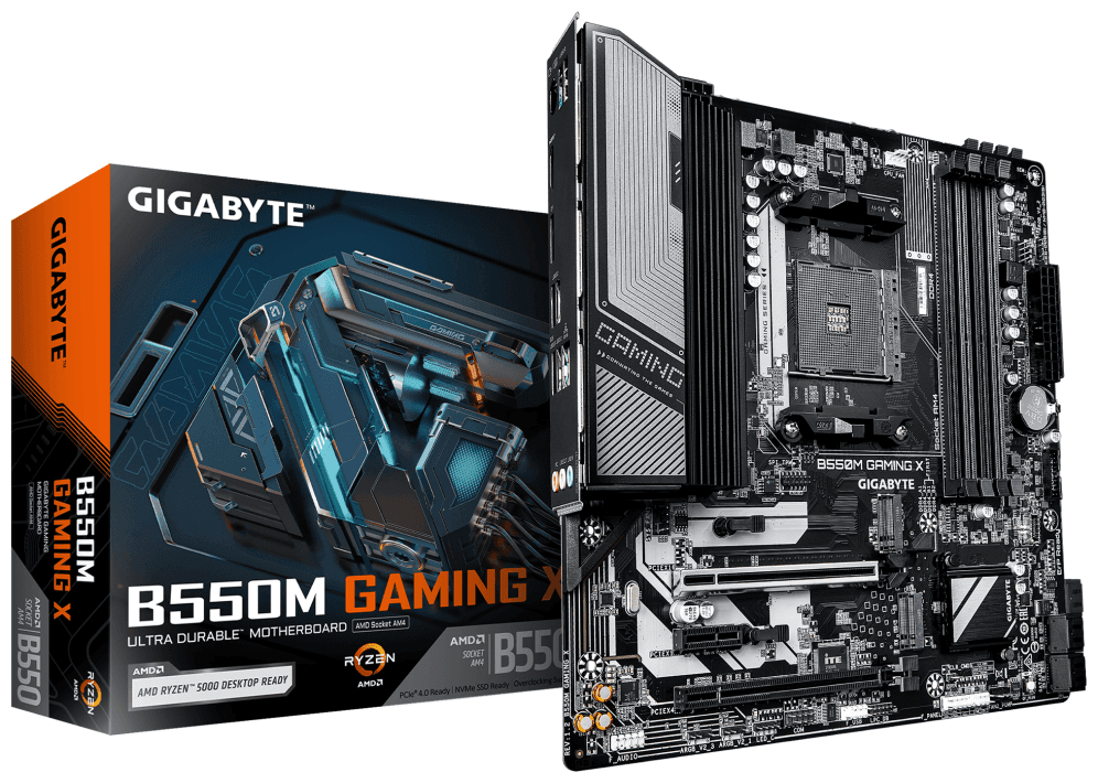 PLACA BASE GIGABYTE B550M GAMING X AM4 DDR4 — imagen 1