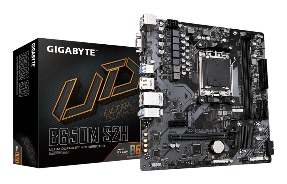 Placa Base Gigabyte B650M S2H 1.1 AM5 Micro-ATX 2xDDR5 — imagen 1