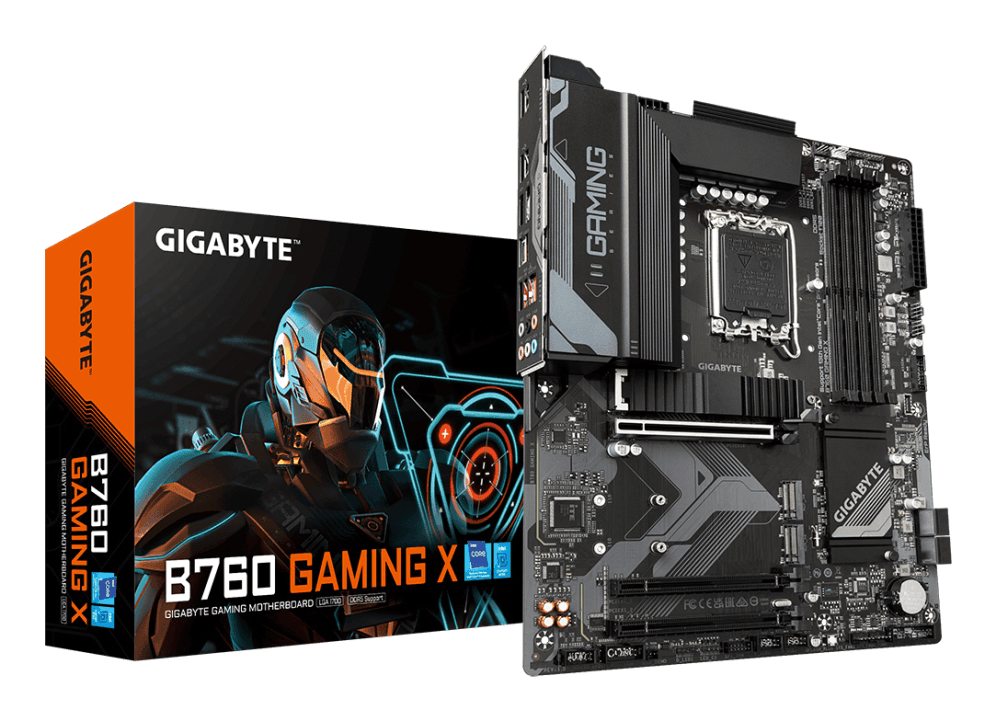 Placa Base Gigabyte B760 Gaming X LGA1700 ATX 4xDDR5 — imagen 1