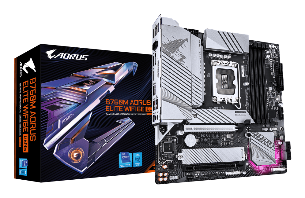 Placa Base Gigabyte B760M A E WF6E GEN5 LGA1700 Micro-ATX 4xDDR5