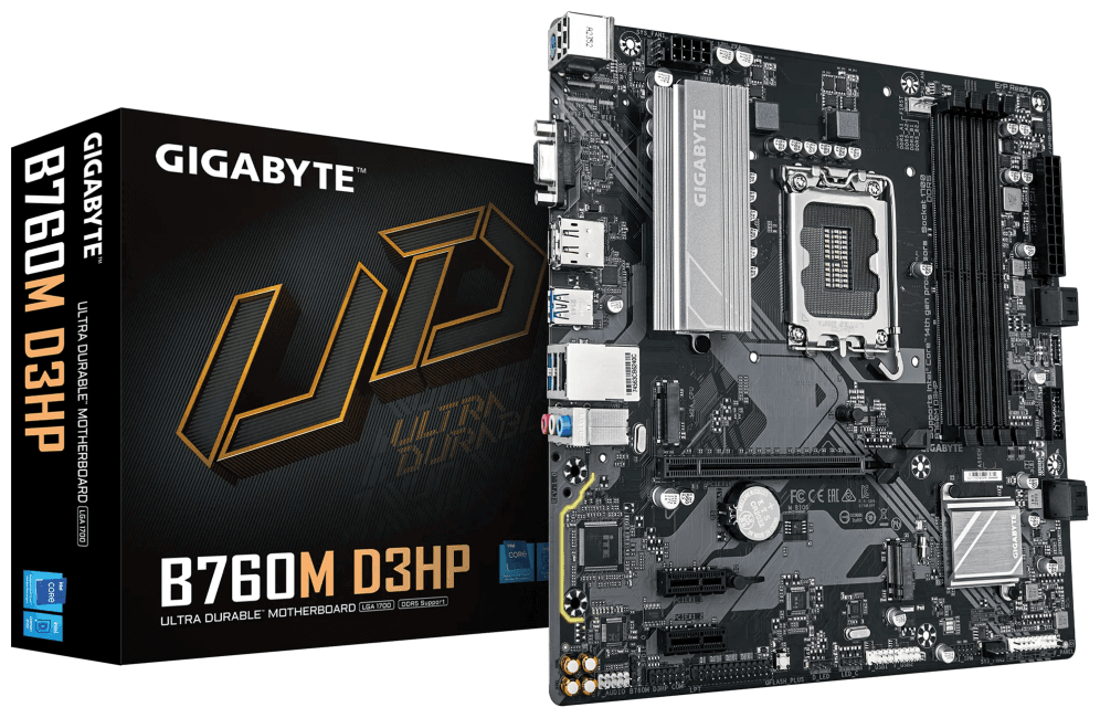 PLACA BASE GIGABYTE B760M D3HP DDR5 — imagen 1