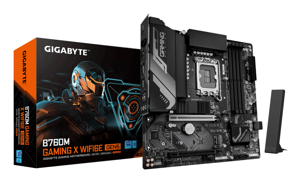 Placa Base Gigabyte B760M G X WF6E LGA1700 Micro-ATX 4xDDR5 — imagen 1