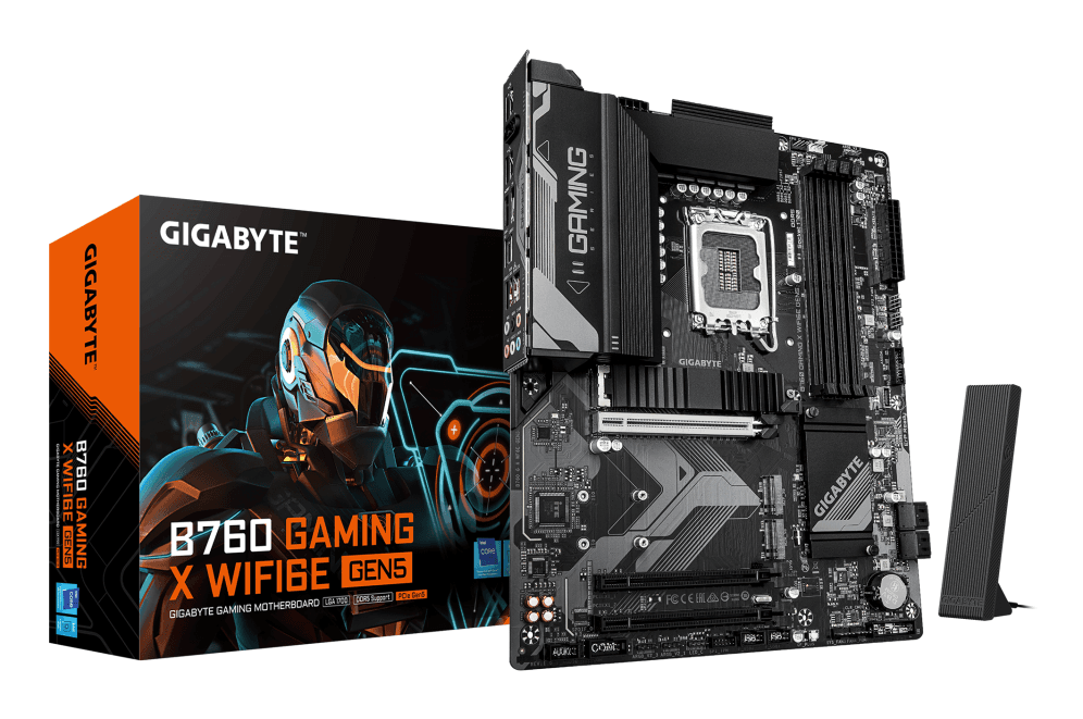 Placa Base Gigabyte B760M G X WF6E LGA1700 ATX 4xDDR5 WiFi 6E, RGB — imagen 1