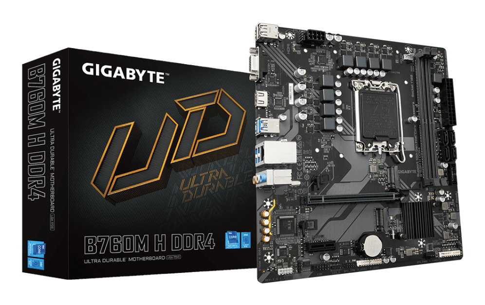 Placa Base Gigabyte B760M H LGA1700 Micro-ATX 2xDDR5 — imagen 1