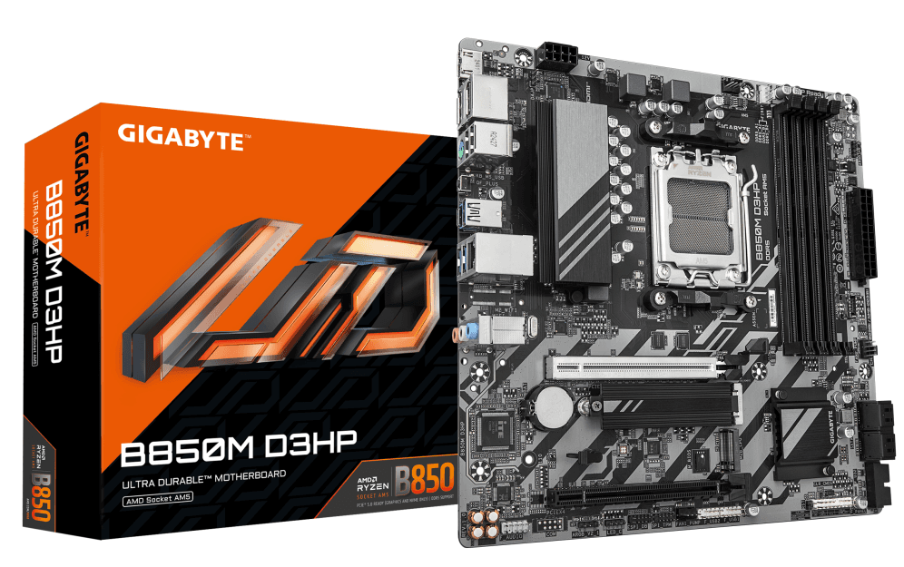 PLACA BASE GIGABYTE B850M D3HP 1.0 — imagen 1