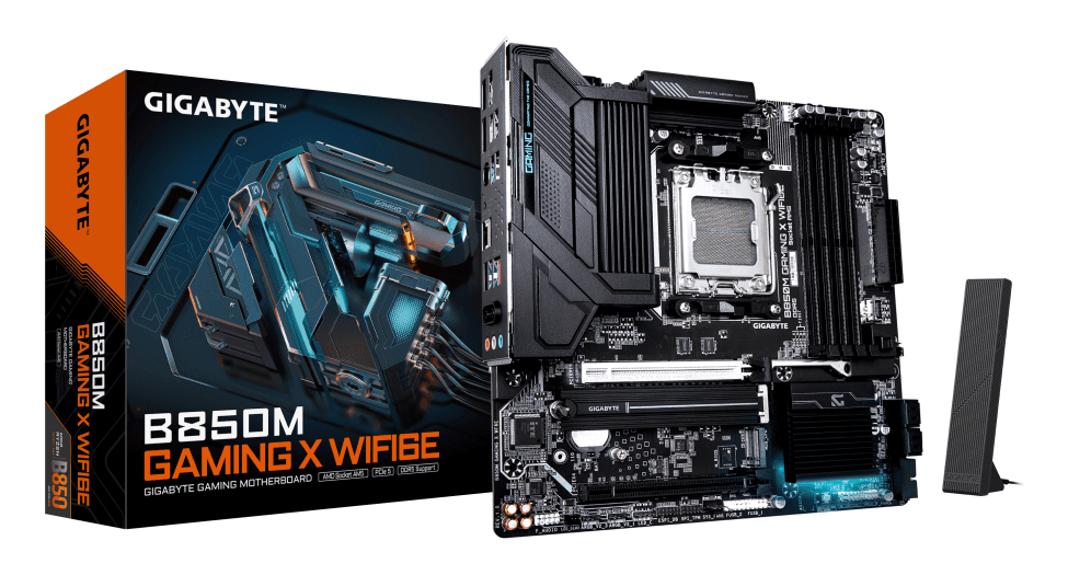 Placa Base Gigabyte B850M Gaming X AM5 Micro-ATX 4xDDR5 WiFi6E — imagen 1