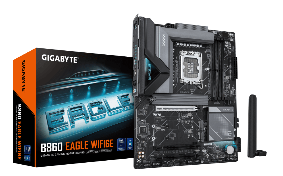 Placa Base Gigabyte B860 Eagle AM5 ATX 4xDDR5 WiFi6E — imagen 1