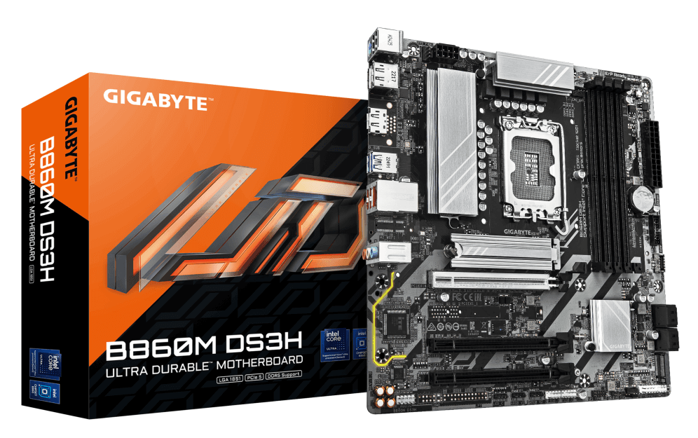Placa Base Gigabyte B860M DS3H AM5 Micro-ATX 4xDDR5 — imagen 1