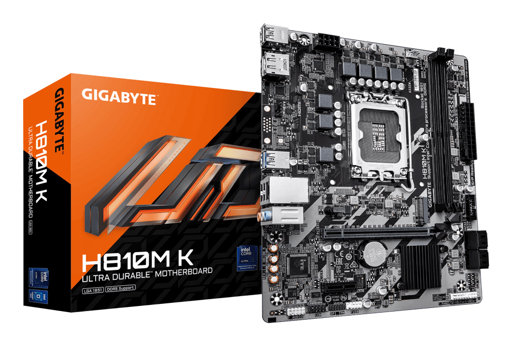 Placa Base Gigabyte H810M-K LGA1851 Micro-ATX 2xDDR5 — imagen 1