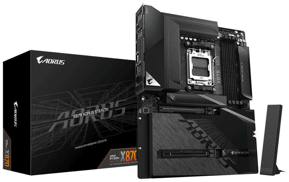 PLACA BASE GIGABYTE X870 A STEALTH AM5 DDR5 — imagen 1