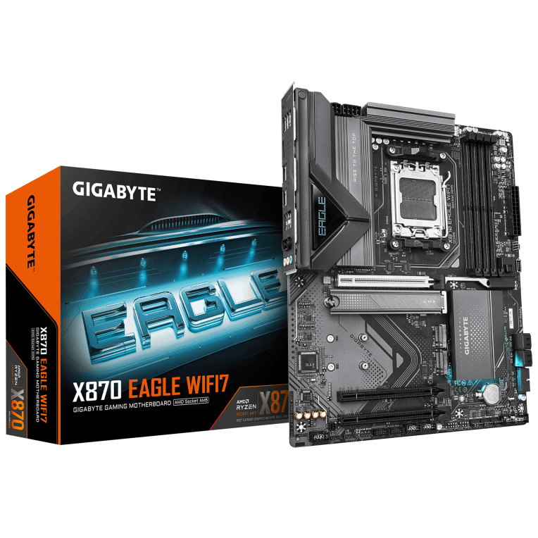 Placa Base Gigabyte X870 Eagle WiFi7 AM5 ATX 4xDDR5 — imagen 1
