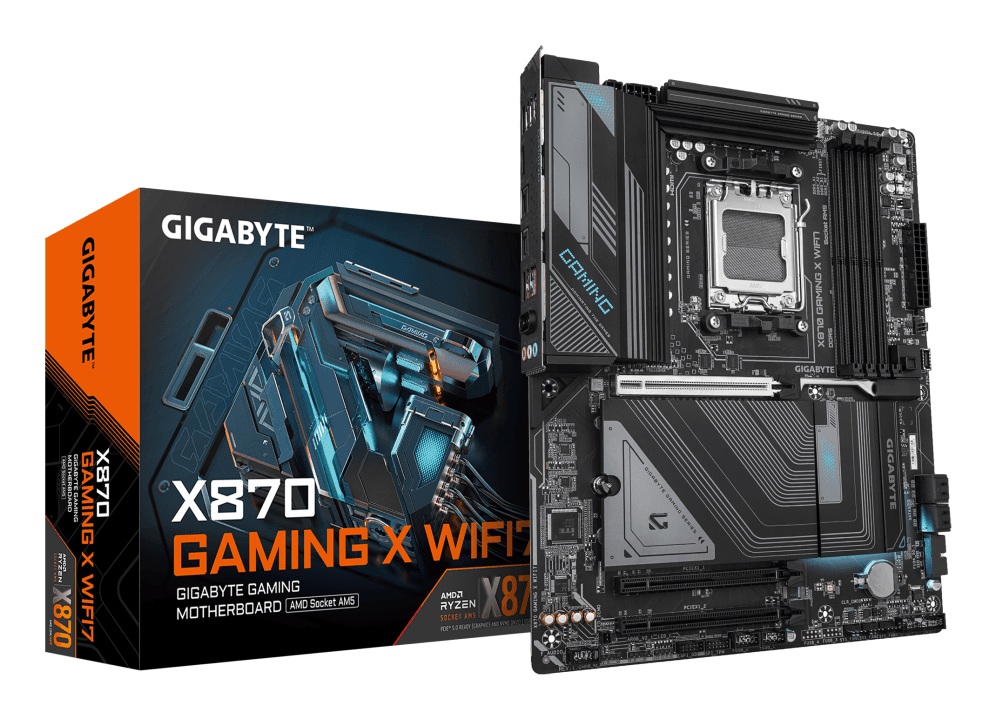 Placa Base Gigabyte X870 Gaming X WiFi7 AM5 ATX 4xDDR5 — imagen 1