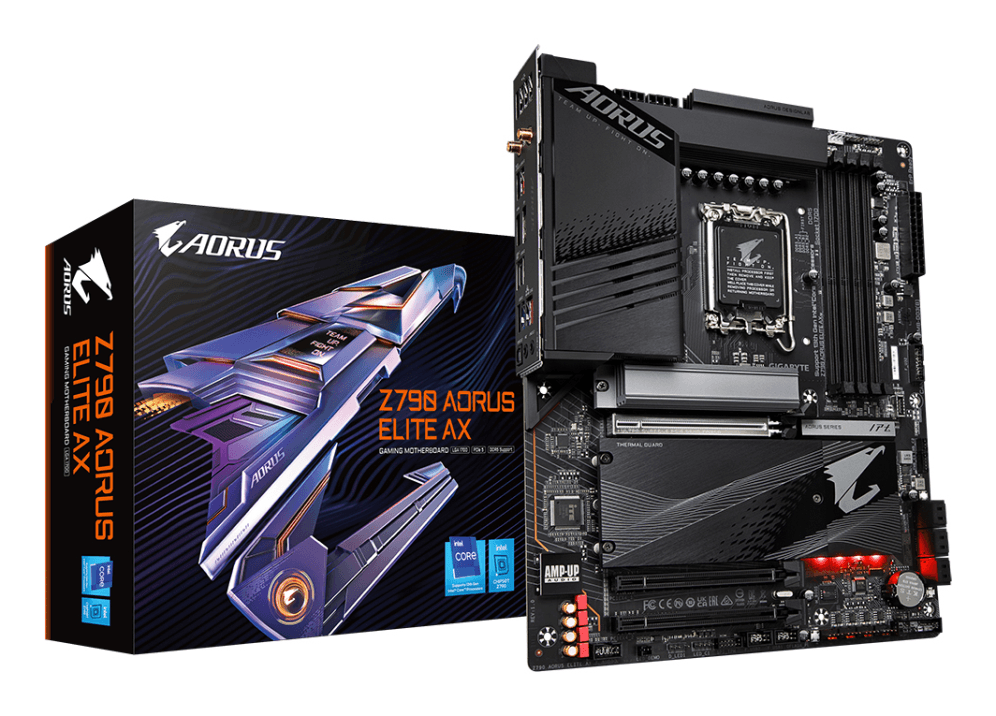 Placa Base Gigabyte Z790 Aorus Elite AX LGA1700 ATX 4xDDR5 — imagen 1