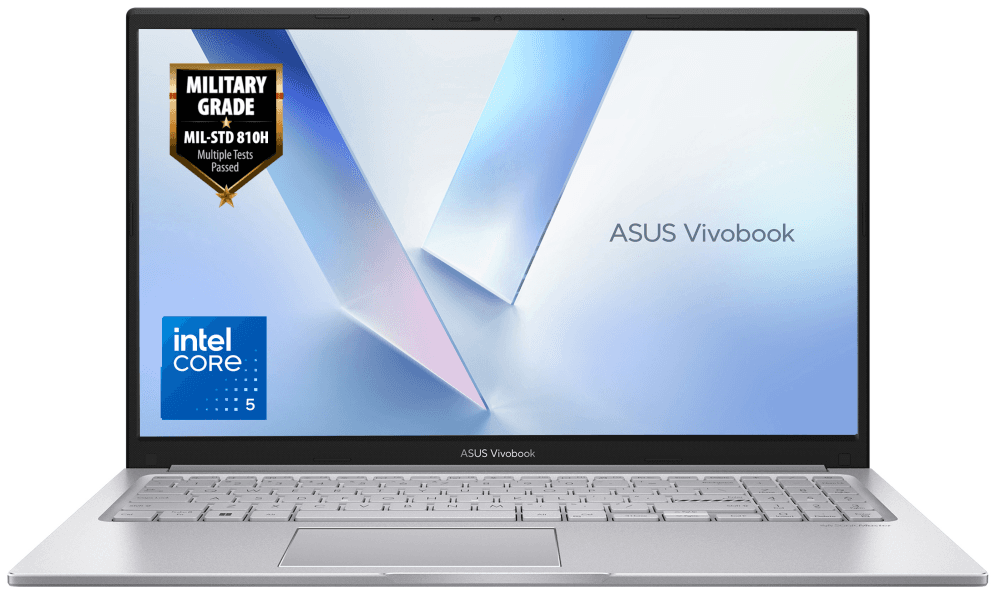 PORTATIL ASUS VIVOBOOK 15 X1504MA-BQ014W CORE 5 320 8GB 512GB 15.6" W11H PLATA — imagen 1