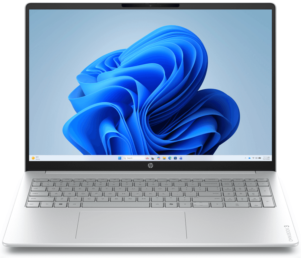PORTATIL HP OMNIBOOK 3 16-bu0079ns CORE 3 100 8GB 512GB 16" W11H PLATA noAC — imagen 1