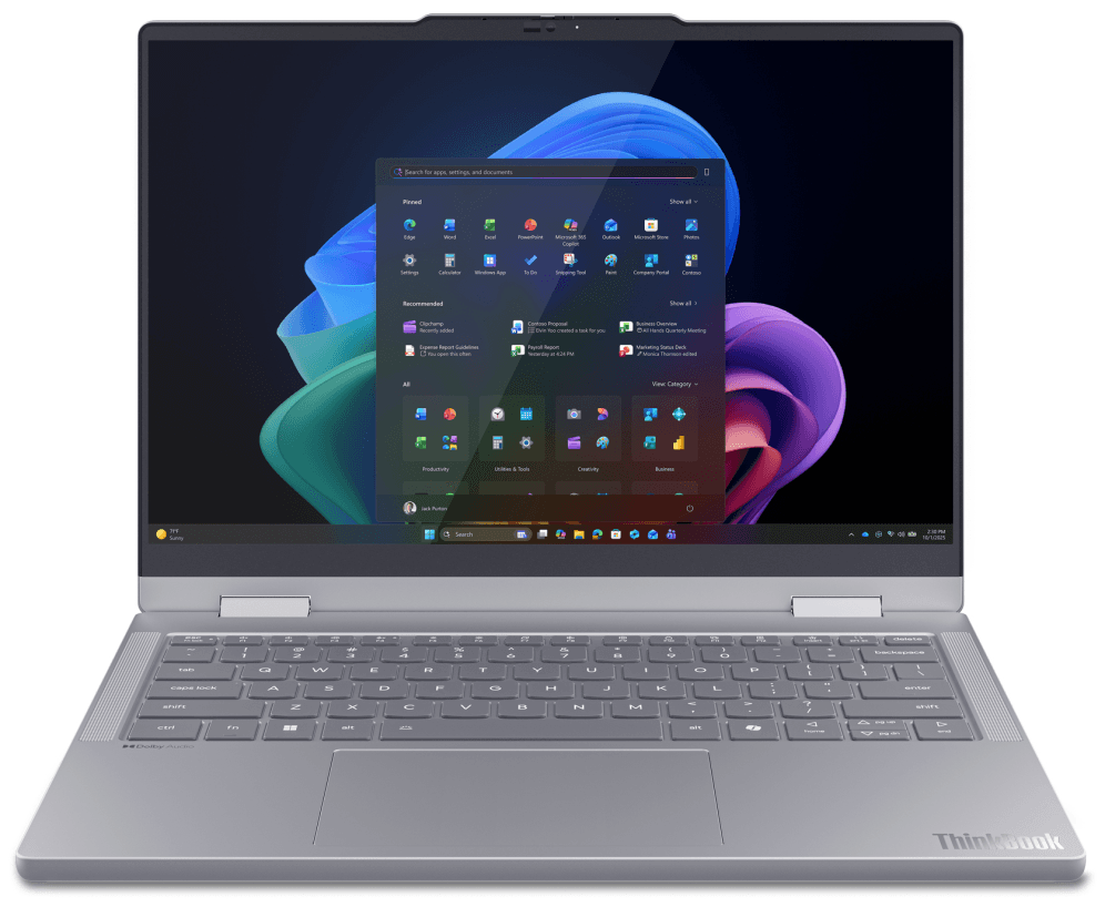 PORTATIL LENOVO THINKBOOK 14 2 in 1 G6 IPL U5 325 16GB 512GB 14" W11P 1 — imagen 1