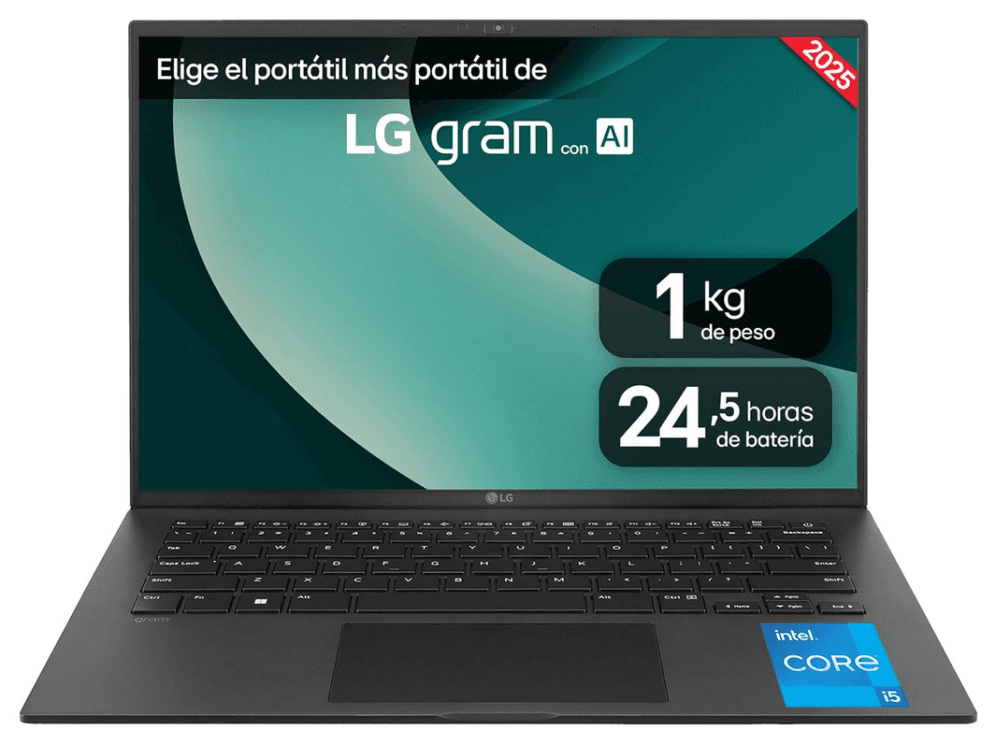PORTATIL LG GRAM i5-1334U 8GB 256GB 14" FDOS 1 — imagen 1