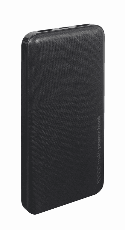 Power Bank Gembird 10000mAh 1x microUSB A 2x USB-A Negro — imagen 1